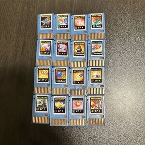 Megaman Battlechip set of 16